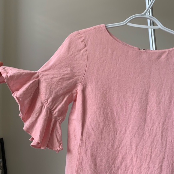 CLUB MONACO Frill Top - Picture 3 of 5